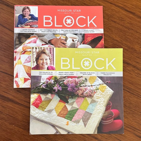 2 BLOCK Missouri Star Books 2014 Issues 2 & 5 - Picture 1 of 3